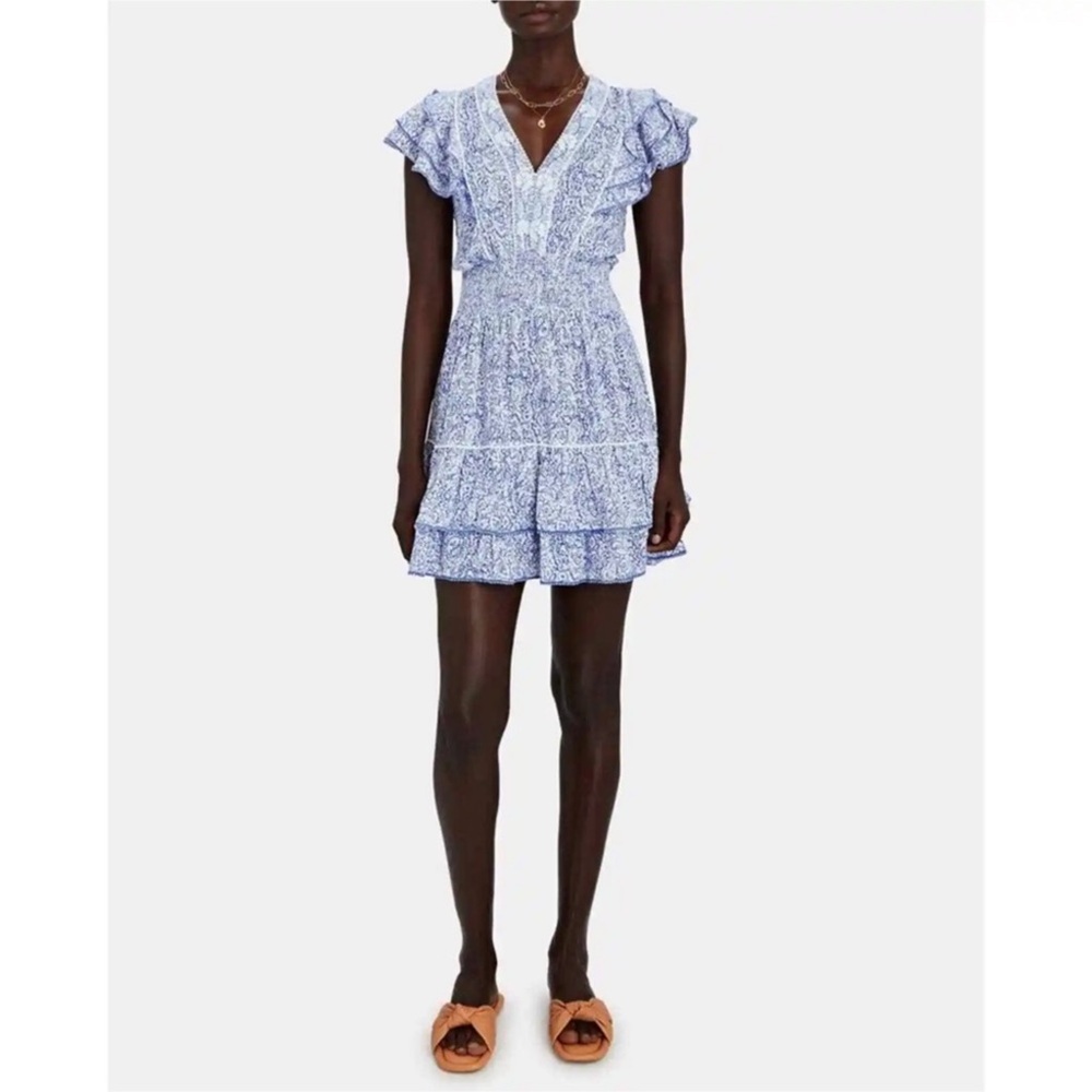 Poupette st Barth camila mini dress blue M